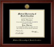 University of South Florida diploma frame - Gold Engraved Medallion Diploma Frame in Cambridge