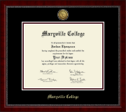 Maryville College Gold Engraved Medallion Diploma Frame in Sutton
