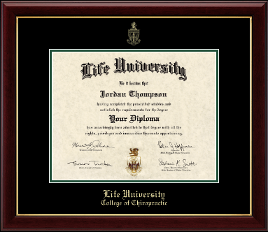 Life University diploma frame - Gold Embossed Diploma Frame in Gallery