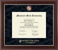 Montclair State University diploma frame - Regal Edition Diploma Frame in Chateau