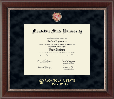 Montclair State University diploma frame - Regal Edition Diploma Frame in Chateau