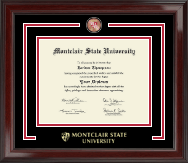 Montclair State University Showcase Edition Diploma Frame in Encore