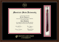 Montclair State University Tassel Edition Diploma Frame in Delta