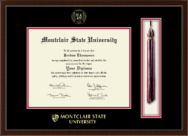 Montclair State University diploma frame - Tassel & Cord Diploma Frame in Delta