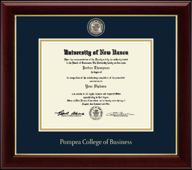 University of New Haven diploma frame - Masterpiece Medallion Diploma Frame in Gallery