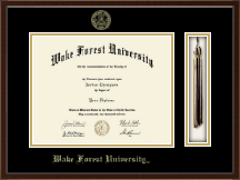 Wake Forest University Tassel Edition Diploma Frame in Delta