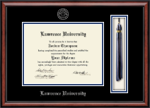 Lawrence University diploma frame - Tassel & Cord Diploma Frame in Southport