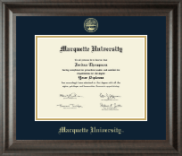 Marquette University diploma frame - Gold Embossed Diploma Frame in Acadia