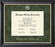 Delaware Valley University diploma frame - Regal Edition Diploma Frame in Noir