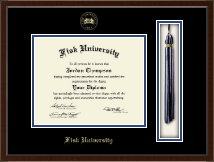 Fisk University diploma frame - Tassel Edition Diploma Frame in Delta