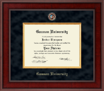 Gannon University Presidential Masterpiece Diploma Frame in Jefferson