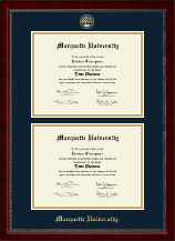 Marquette University diploma frame - Double Diploma Frame in Sutton