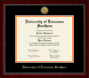 University of Tennessee Southern diploma frame - Gold Engraved Medallion Diploma Frame in Sutton