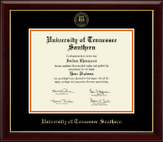 University of Tennessee Southern Gold Embossed Diploma Frame in Gallery
