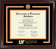 University of Tennessee Southern diploma frame - Showcase Edition Diploma Frame in Encore