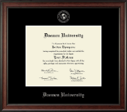Daemen University diploma frame - Silver Embossed Diploma Frame in Studio