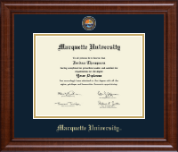 Marquette University diploma frame - Masterpiece Medallion Diploma Frame in Prescott