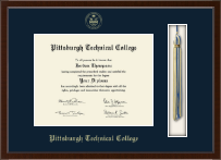 Pittsburgh Technical College diploma frame - Tassel & Cord Diploma Frame in Delta