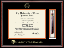The University of Texas Permian Basin Tassel Edition Diploma Frame in Southport