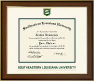 Southeastern Louisiana University Dimensions Diploma Frame in Westwood