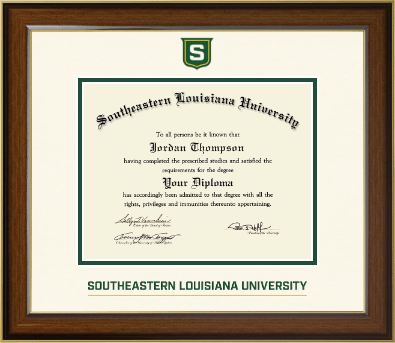 Southeastern Louisiana University diploma frame - Dimensions Diploma Frame in Westwood