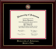 University of Arkansas diploma frame - Masterpiece Medallion Diploma Frame in Gallery