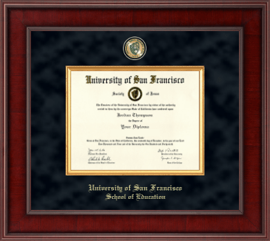 University of San Francisco diploma frame - Presidential Masterpiece Diploma Frame in Jefferson