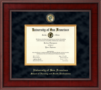 University of San Francisco diploma frame - Presidential Masterpiece Diploma Frame in Jefferson