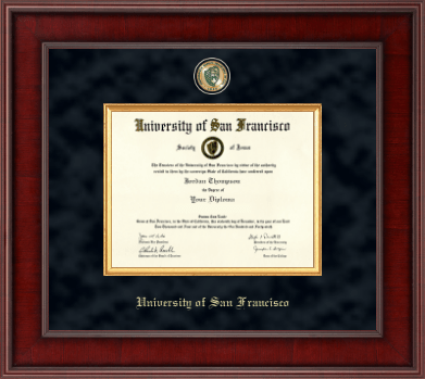 University of San Francisco diploma frame - Presidential Masterpiece Diploma Frame in Jefferson