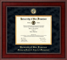 University of San Francisco diploma frame - Presidential Masterpiece Diploma Frame in Jefferson