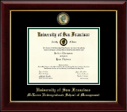 University of San Francisco diploma frame - Masterpiece Medallion Diploma Frame in Gallery