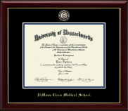 UMass Chan Medical School diploma frame - Masterpiece Medallion Diploma Frame in Gallery