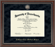 UMass Chan Medical School Regal Edition Diploma Frame in Chateau