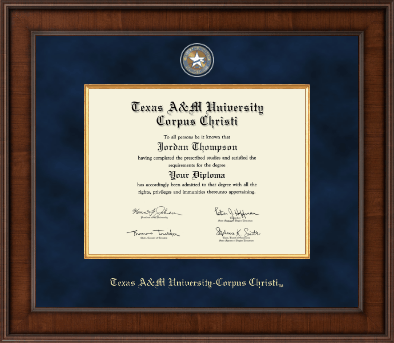 Texas A&M University Corpus Christi diploma frame - Presidential Masterpiece Diploma Frame in Madison