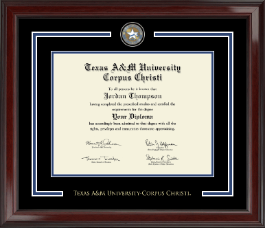 Texas A&M University Corpus Christi diploma frame - Showcase Edition Diploma Frame in Encore