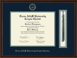 Tassel & Cord Diploma Frame