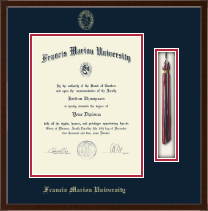 Francis Marion University Tassel Edition Diploma Frame in Delta