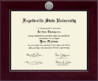 Fayetteville State University diploma frame - Century Silver Engraved Diploma Frame in Cordova
