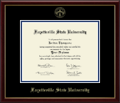 Fayetteville State University Gold Embossed Diploma Frame in Galleria