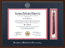 Southern Methodist University diploma frame - Tassel & Cord Diploma Frame in Delta