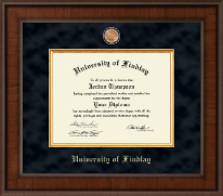The University of Findlay Presidential Masterpiece Diploma Frame in Madison