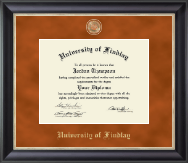 The University of Findlay diploma frame - Regal Edition Diploma Frame in Noir