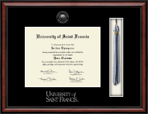 University of Saint Francis Tassel Edition Diploma Frame in Southport