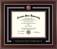 Arizona State University diploma frame - Showcase Diploma Frame in Chateau