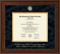 University of North Carolina Chapel Hill Presidential Masterpiece Diploma Frame in Madison