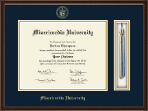 Misericordia University Tassel Edition Diploma Frame in Delta