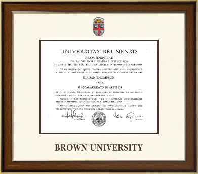 Brown University diploma frame - Dimensions Diploma Frame in Westwood