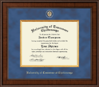 The University of Tennessee Chattanooga diploma frame - Presidential Masterpiece Diploma Frame in Madison