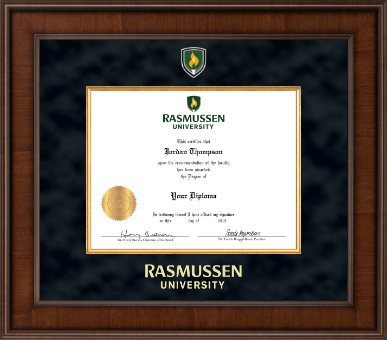 Rasmussen University diploma frame - Presidential Masterpiece Diploma Frame in Madison