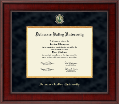 Delaware Valley University diploma frame - Presidential Masterpiece Diploma Frame in Jefferson